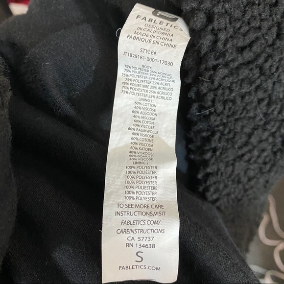 Fabletics Lotta Cocoon Oversized Zip Hoodie - Picture 9 of 9